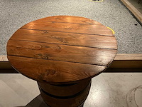 Statafel wijnvat - afbeelding 3 van  5