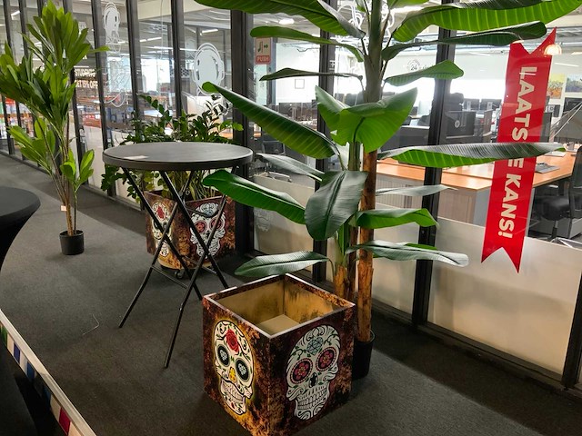 Statafels met planten (7x) - afbeelding 6 van  16