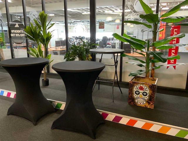 Statafels met planten (7x) - afbeelding 10 van  16