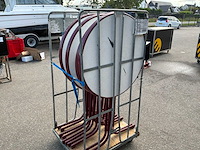 Statafels met transportkar - afbeelding 3 van  3