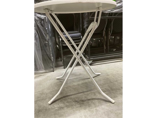 Statafels met transportwagen (11x) - afbeelding 3 van  3