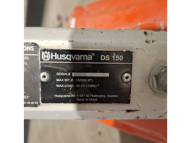Statief diamantboormachine 150mm ~ husqvarna, ds150, bouwjaar 2018 - afbeelding 5 van  7