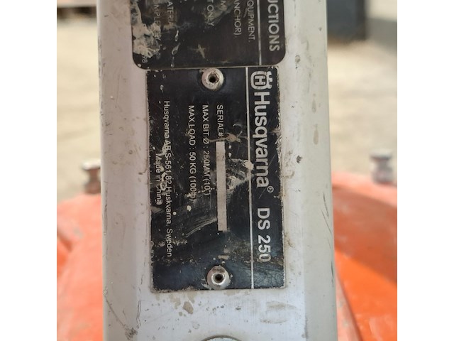 Statief diamantboormachine 250mm ~ husqvarna, ds250, bouwjaar 2017 - afbeelding 7 van  7