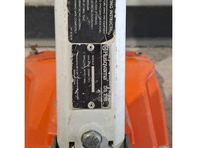 Statief diamantboormachine 250mm ~ husqvarna, ds250, bouwjaar 2021 - afbeelding 5 van  7