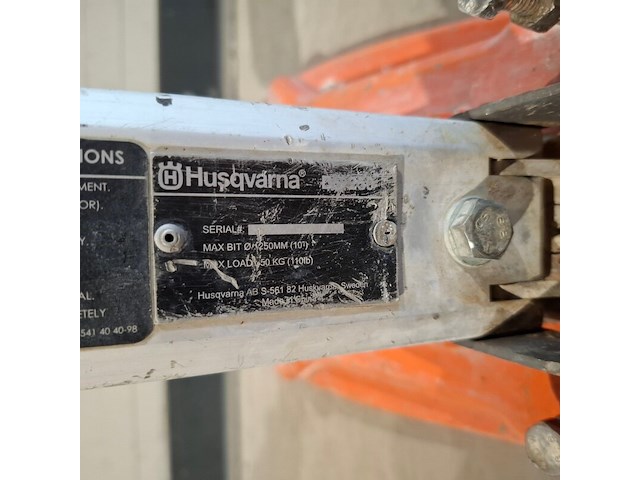 Statief diamantboormachine 250mm ~ husqvarna, ds250, bouwjaar 2022 - afbeelding 5 van  5