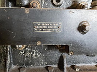 Stationaire brown stoommotor - afbeelding 1 van  5