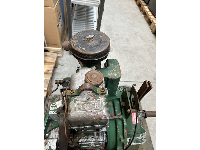 Stationaire dieselmotor met handslinger, lister, st1 - afbeelding 6 van  7