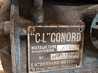Stationaire motor 2 clinder, bernard, f 110 - afbeelding 4 van  8