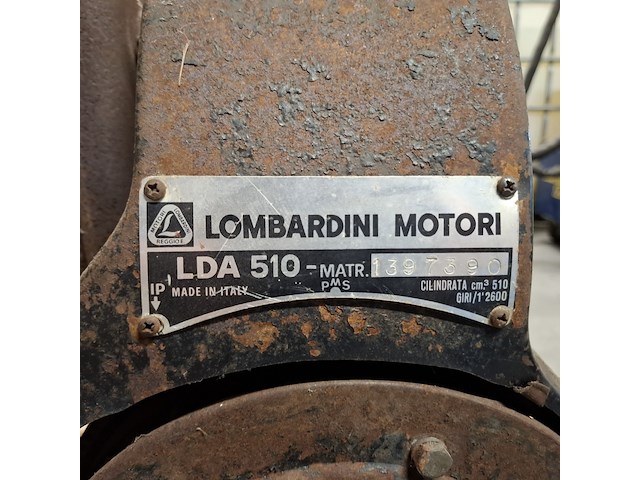 Stationaire motor, lombardini, lda 510 - afbeelding 3 van  9