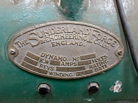 Stationaire stoommotor sunderland met generator - afbeelding 4 van  4