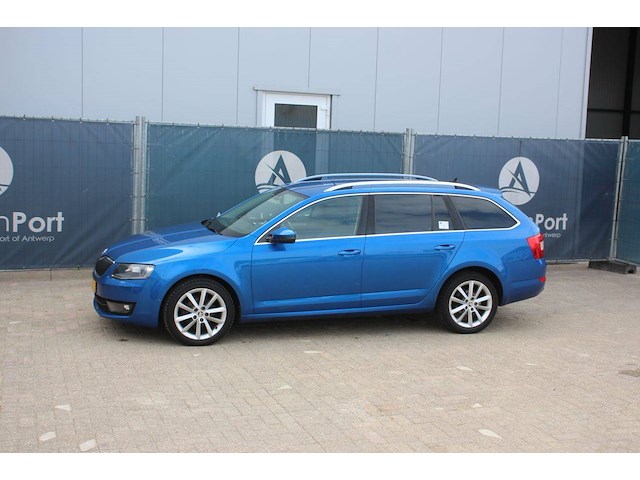 Stationwagen skoda octavia 1.6tdi diesel 105pk 2015 (marge) - afbeelding 1 van  1