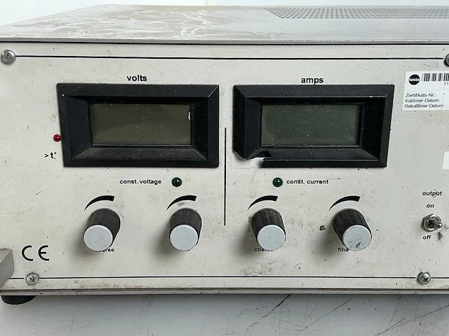 Statron 3256.1 gelijkspanningsvoeding - afbeelding 3 van  4
