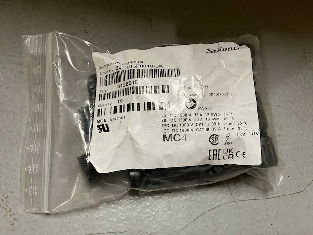 Staubli partij connectoren - afbeelding 4 van  4