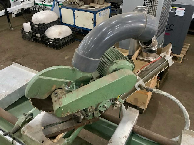 Stb sd.21 dubbele verstek afkortcirkelzaagmachine - afbeelding 5 van  8