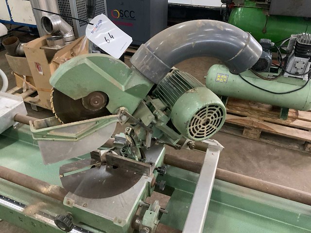 Stb sd.21 dubbele verstek afkortcirkelzaagmachine - afbeelding 6 van  8