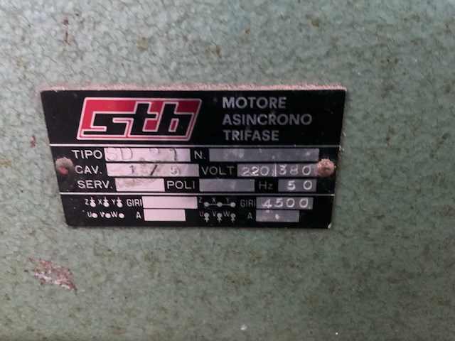 Stb sd.21 dubbele verstek afkortcirkelzaagmachine - afbeelding 8 van  8