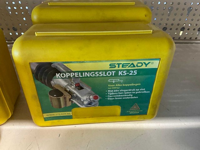 Steady ks-29 en ks-25 aanhanger koppelingsslot (3x) - afbeelding 3 van  3