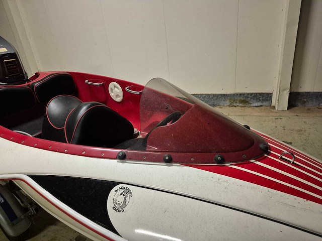 Stealthcraft - + 65 pk suzuki - race - speedboot met freewheel trailer - afbeelding 2 van  24