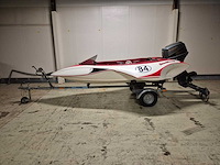 Stealthcraft - + 65 pk suzuki - race - speedboot met freewheel trailer - afbeelding 18 van  24