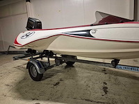 Stealthcraft - + 65 pk suzuki - race - speedboot met freewheel trailer - afbeelding 23 van  24