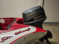 Stealthcraft - + 65 pk suzuki - race - speedboot met freewheel trailer - afbeelding 24 van  24