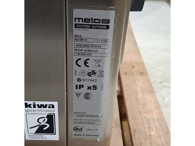 Steamer, metos, mcmp61 - afbeelding 12 van  12