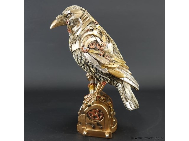 Steampunk kraai - afbeelding 2 van  5