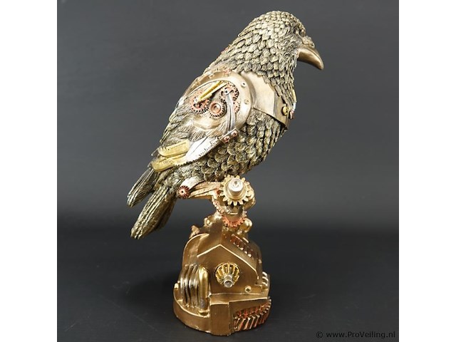 Steampunk kraai - afbeelding 4 van  5