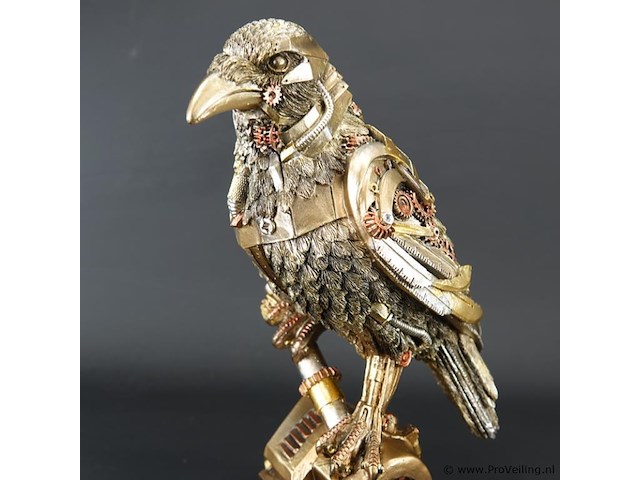 Steampunk kraai - afbeelding 5 van  5