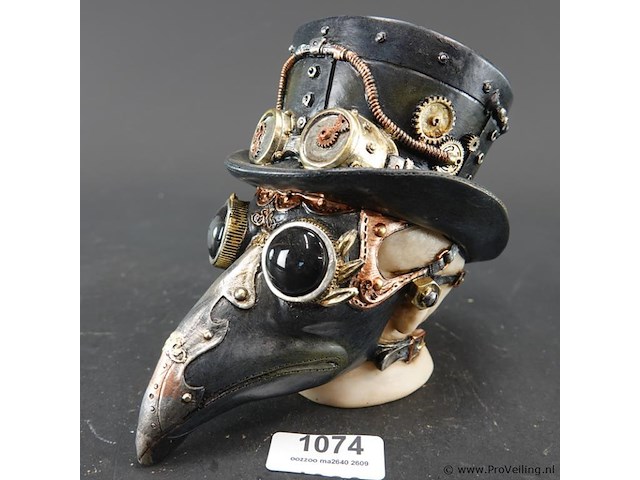 Steampunk pestdokter - afbeelding 1 van  5