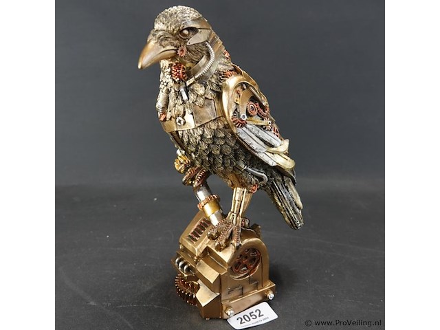 Steampunk raaf - afbeelding 1 van  5