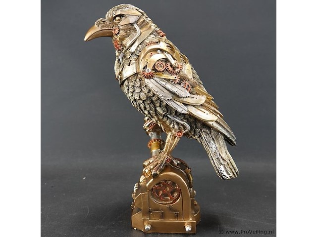 Steampunk raaf - afbeelding 2 van  5