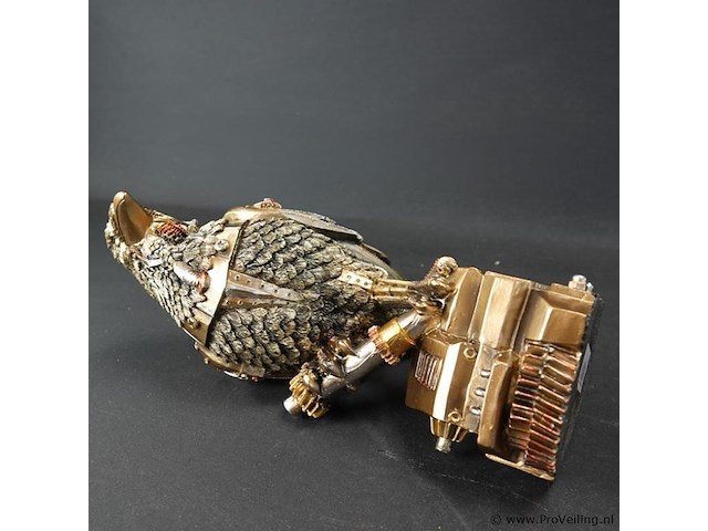 Steampunk raaf - afbeelding 5 van  5