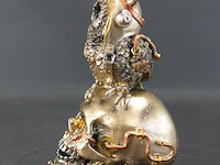 Steampunk schedel met uil - afbeelding 2 van  5
