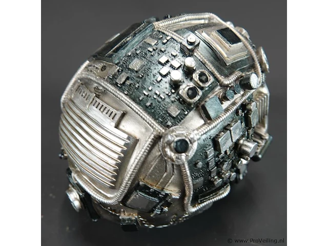 Steampunk schedel - afbeelding 4 van  5