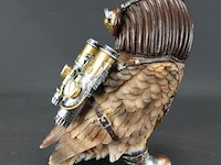 Steampunk uil - afbeelding 3 van  5