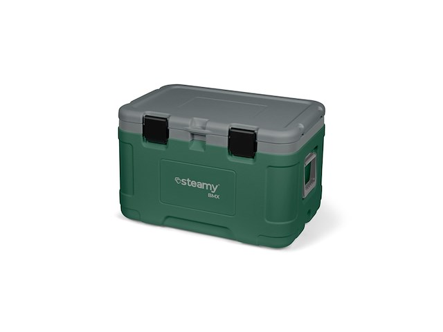 Steamy bmx 50 grote koelbox voor op de bouw 50 liter groen - afbeelding 2 van  4