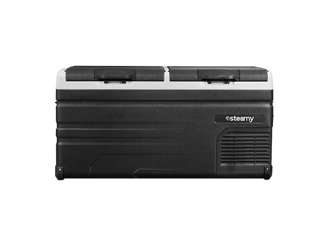 Steamy-e dual zone elektrische compressor koelbox dual zone 90 liter zwart - afbeelding 3 van  3