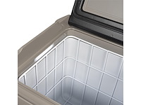 Steamy-e dual zone roller elektrische koelbox op wielen 12v en 230v zwart - afbeelding 2 van  4