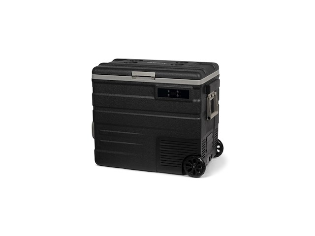 Steamy e single zone 65 roller elektrische compressor koelbox met wielen 65 liter zwart 12v/230v - afbeelding 3 van  4