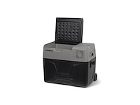 Steamy-e single zone elektrische compressor koelbox op wielen grijs - afbeelding 1 van  4