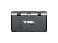 Steamy pro 120 grote koelbox 120 liter grijs - afbeelding 1 van  4