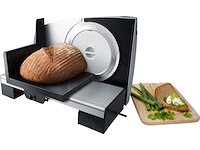 Steba as200 snijmachine solinger rvs 2-in 1 mes inox/zwart - afbeelding 1 van  4