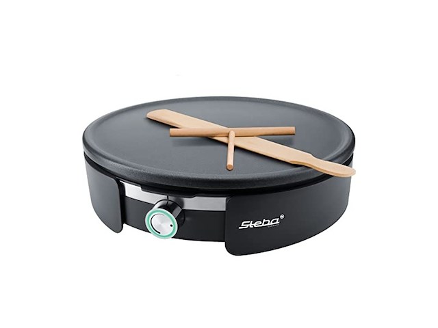Steba cr36 crepes/pannenkoekmaker 35 cm zwart - afbeelding 1 van  6
