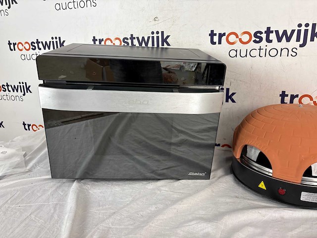 Steba dg30 - multifunctionele combi stoomoven + emerio pizzarette origineel - 6 persoons pizza oven - afbeelding 2 van  2