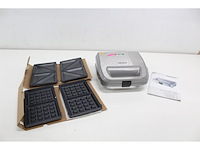 Steba sg65 sandwich maker 3 in 1 verwisselbare bakplaten 750w - afbeelding 5 van  6