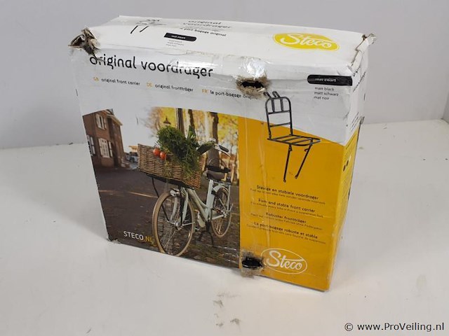 Steco voordrager - kleur mat zwart - afbeelding 1 van  1