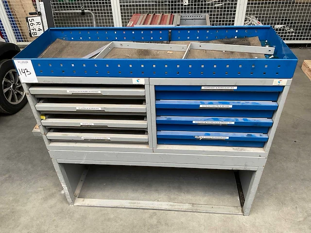 Steebox bedrijfswageninrichting - afbeelding 1 van  3