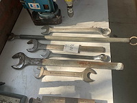 Steek- en ringsleutel (6x) - afbeelding 1 van  1