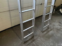 Steekladder 16-trede (2x) - afbeelding 1 van  2